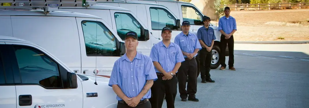 KIC Refrigeration crew ready for Mini Split Repair jobs across Scaggsville